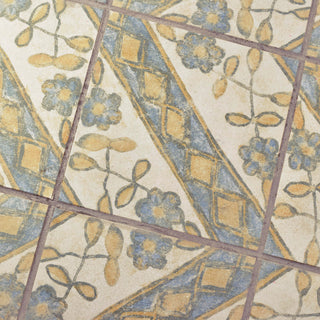 Klinker Retro Quarry Floor and Wall Tile, Aubrieta