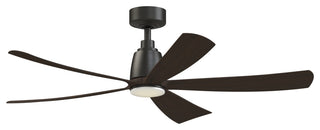Fanimation Kute5 52" Ceiling fan With LED Light, Dark Bronze