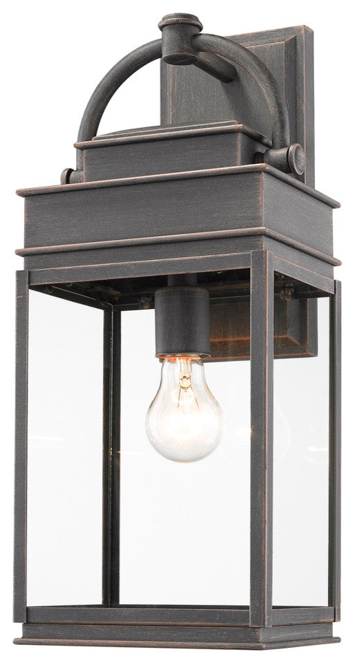 Fulton 1 Light Outdoor Light, Oil Rubbed Bronze