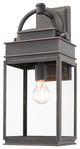 Fulton 1 Light Outdoor Light, Oil Rubbed Bronze