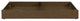 Olivia 41"W Wood Trundle, Rosewood