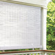 1/4" PVC Cord Free Roll-Up, White, 96x72