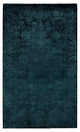 Overdyed One-of-a-Kind Hand-Knotted Area Rug Green, 3' 3" x 5' 2"