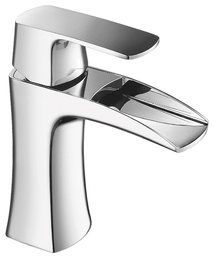 Eviva Lulu One Handle Bathroom Faucet, Chrome