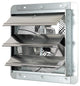 Wall Mounted Shutter Exhaust, Fan Only