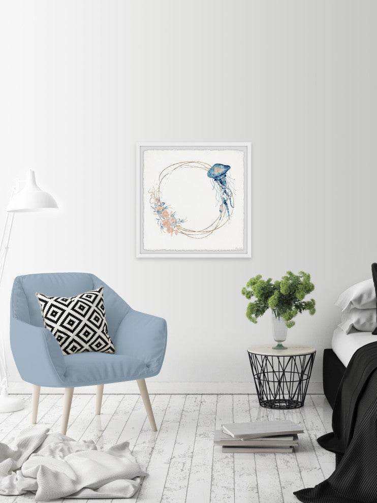 "Blow Me a Kiss" Framed Painting Print, 18x18