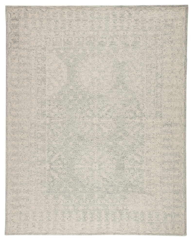 Jaipur Living Linde Medallion Gray Rug, 3'x10'