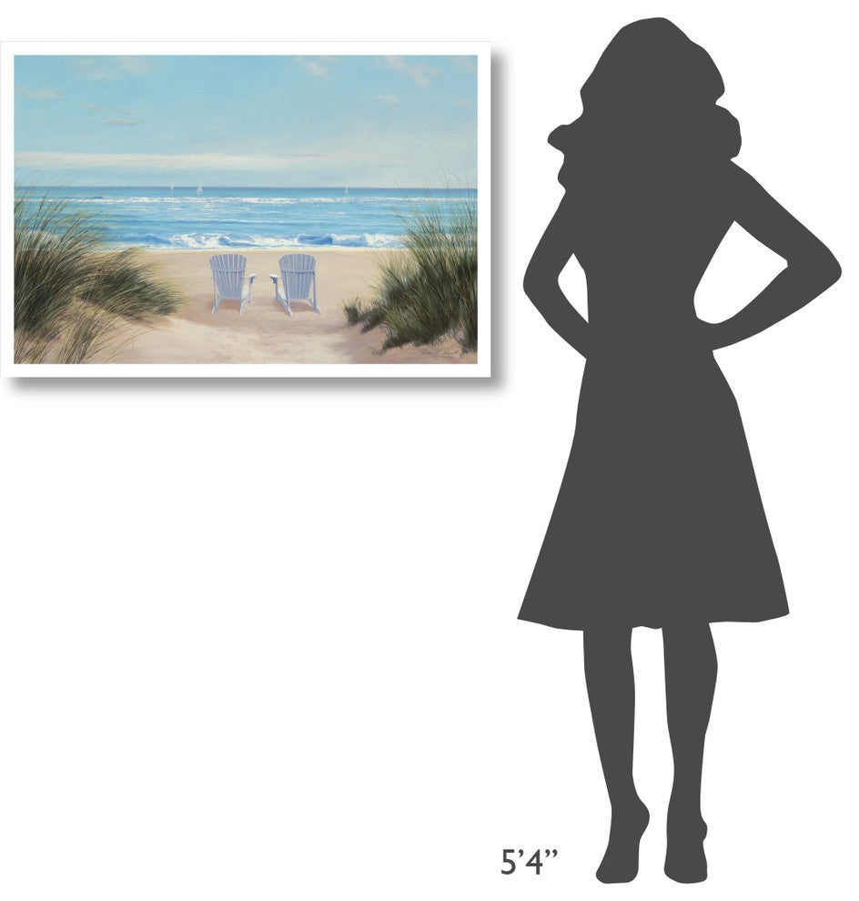 "Among Friends II" Digital Paper Print by Diane Romanello, 38"x26"