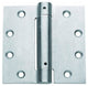 Nuk3y 4"x4", Spring Hinge, UL Listed, Satin Chrome