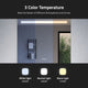 ANZZI 28" x 32" LED Front/Top/Bottom Light Bathroom Mirror With Defogger