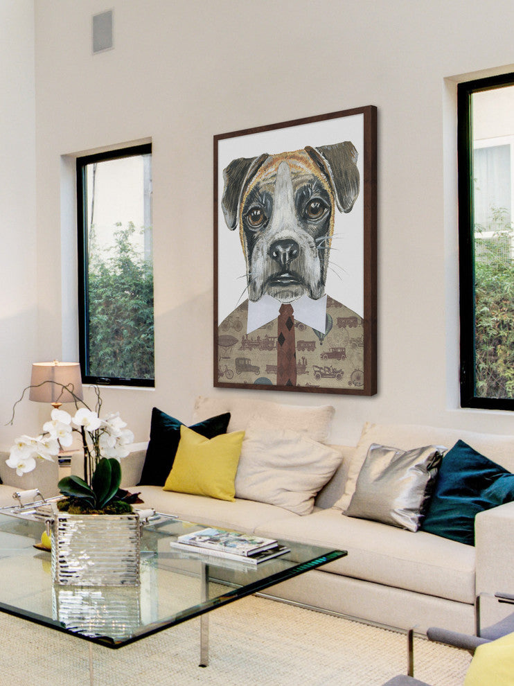 "Business Class" Framed Painting Print, 20"x30"