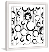 "Circle Variations" Framed Art Print