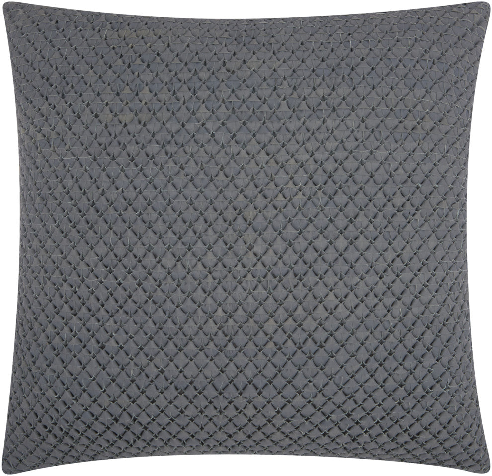 Mina Victory PD280 Throw Pillow, Grey, 20" x 20"