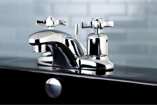 4" Centerset Bathroom Faucet WithRetail Pop-Up, Polished Chrome