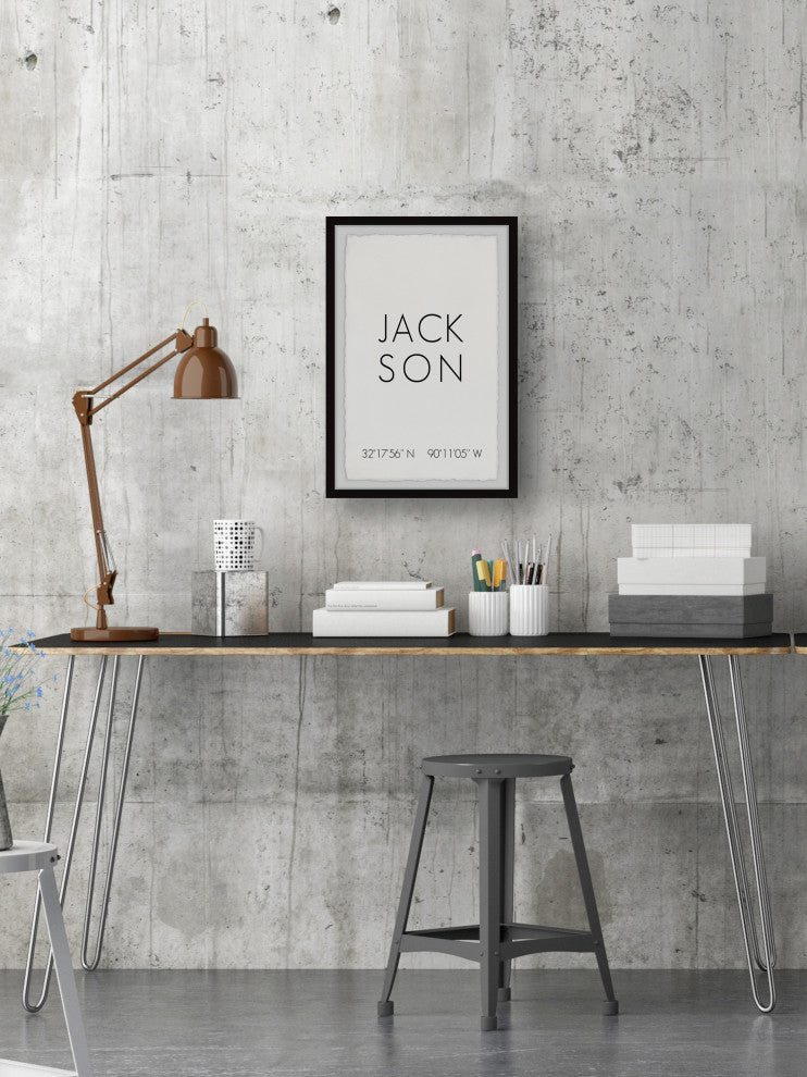 "Jackson" Framed Painting Print, 20x30