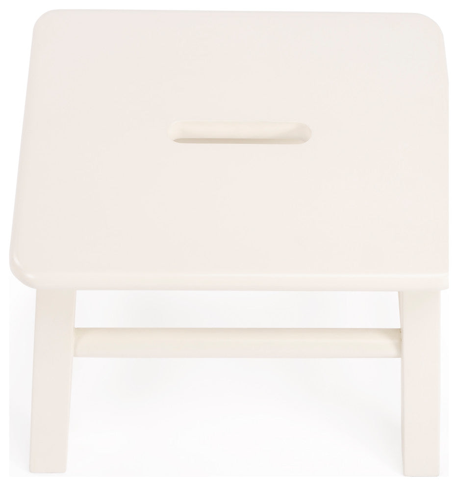 Melrose White Step Stool, 5505288