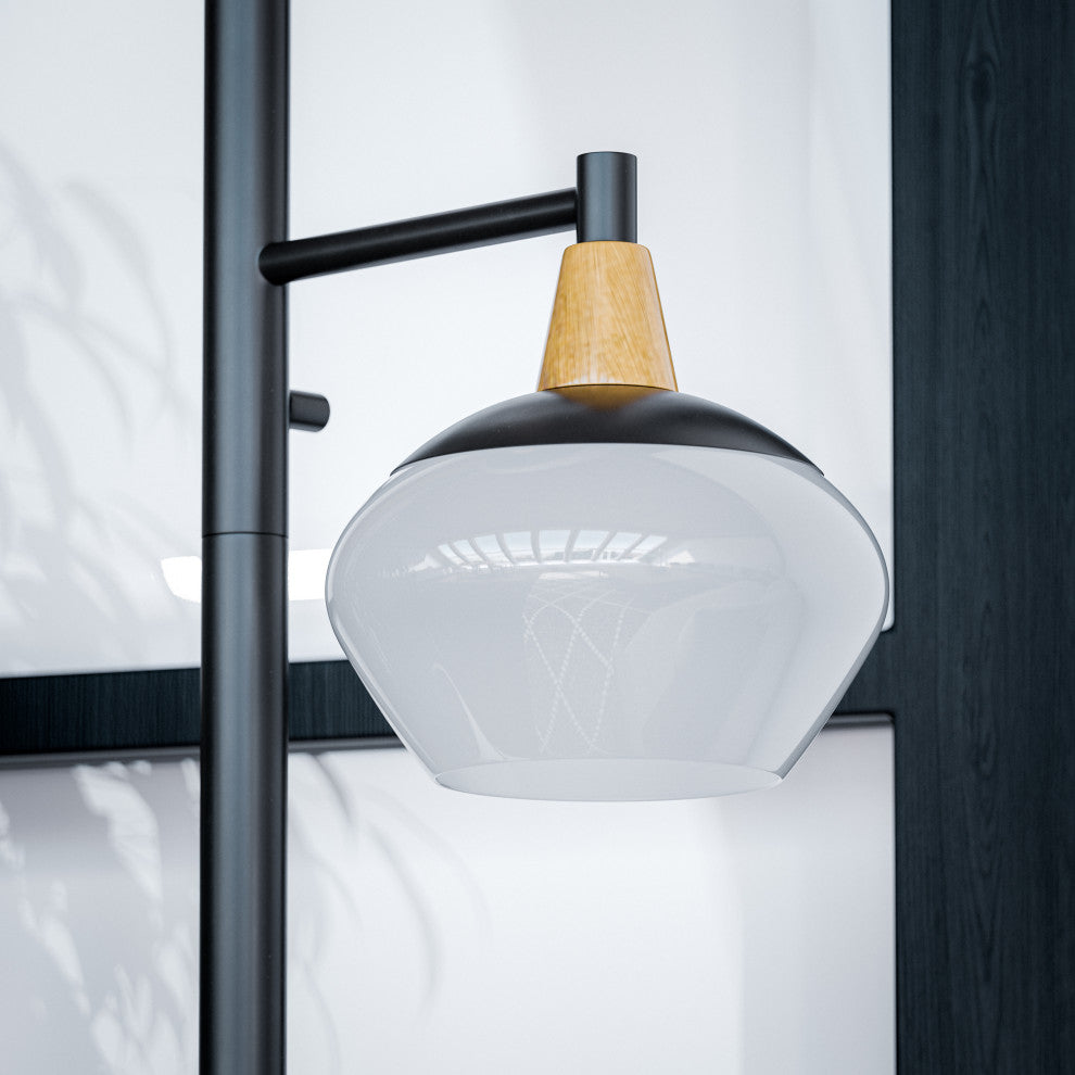 Kenroy 34355ORB 1-Light Torchiere, Edwin