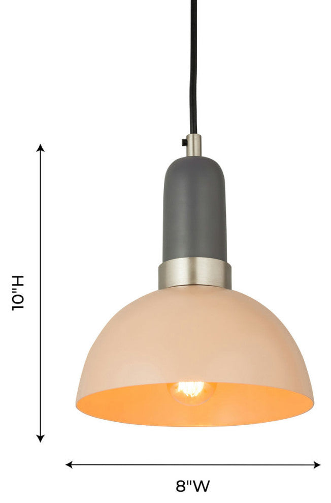 TOV Furniture Juku Blush/Grey Small Pendant