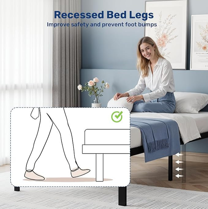 Gewnee Twin Size Bed Frame