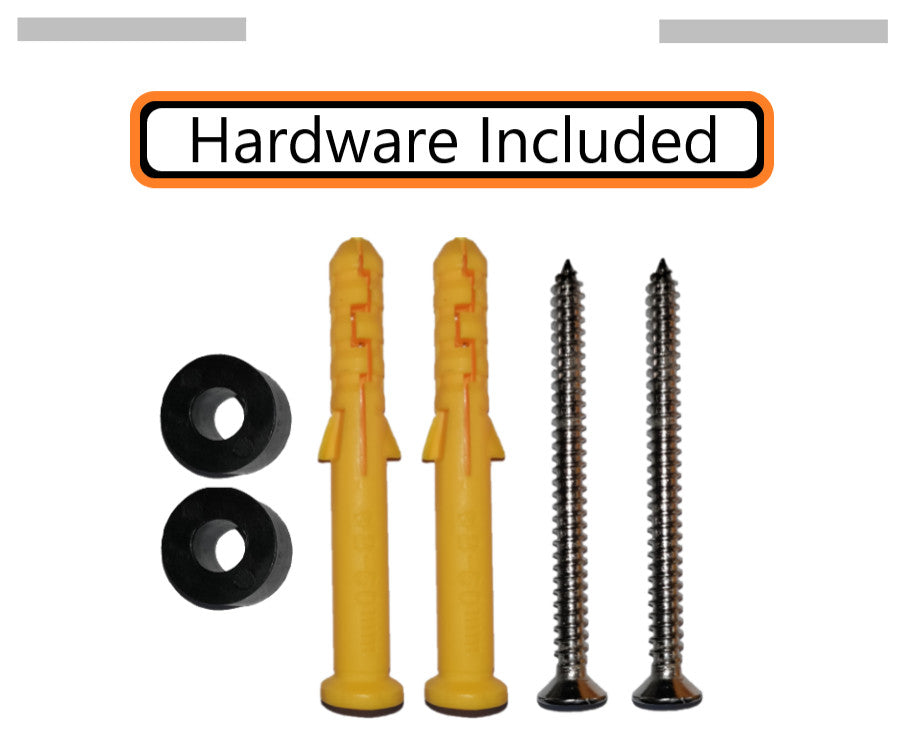 SereneDrains Stainless Steel Shower Bathroom Corner Shelf Triangle 9" Black