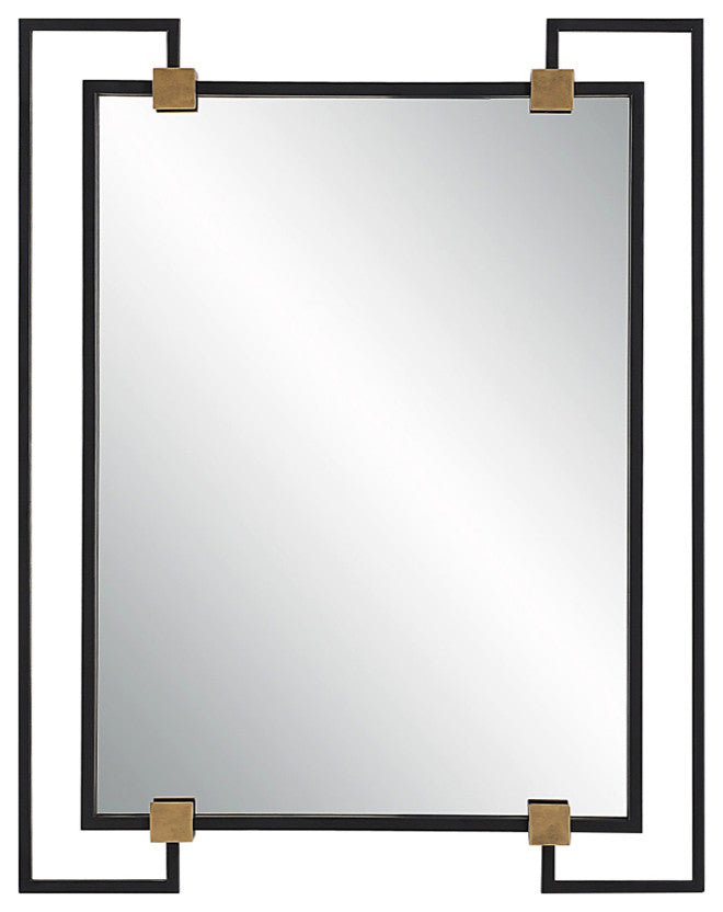 Uttermost Ivey Rectangle Industrial Mirror