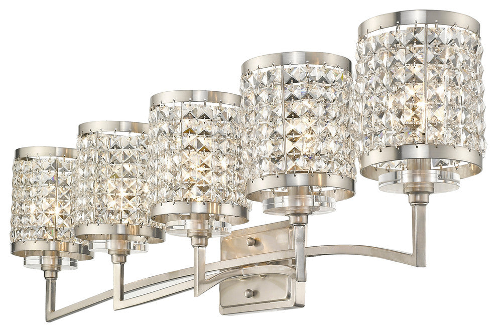 Grammercy Bath Light, Brushed Nickel