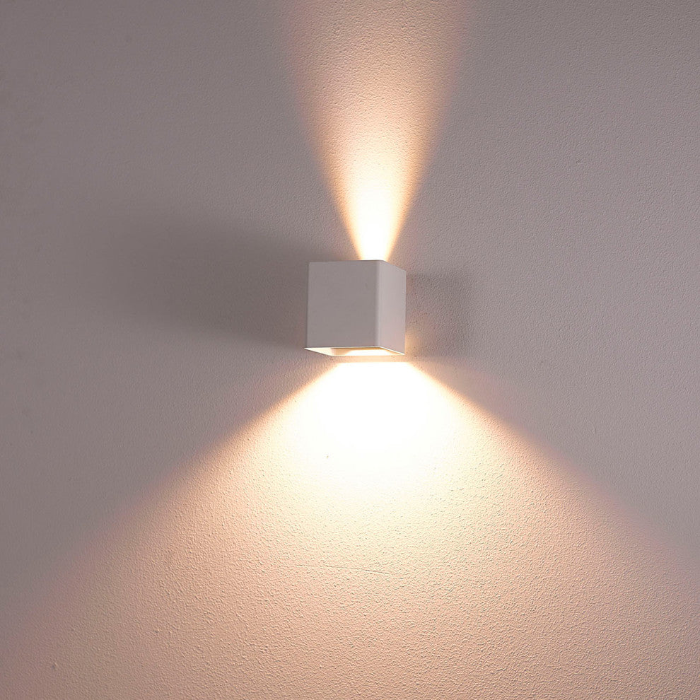 Crest LED Outdoor Wall Mount Marine Grey Finish