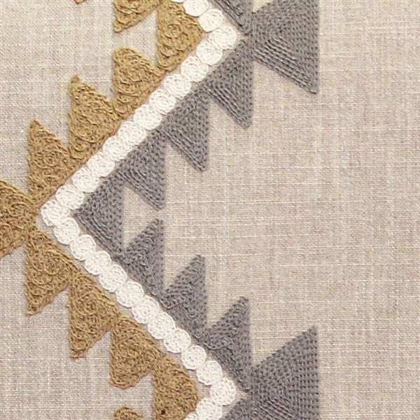 Pillow Decor, Tulum Ranch Embroidered Throw Pillow 20x20