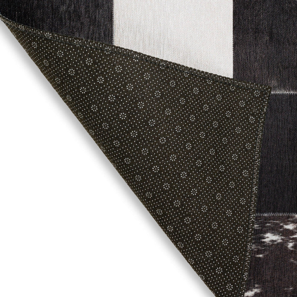 Indoor/Outdoor Stetson SS10 Midnight Machine Washable 3' x 5' Rug