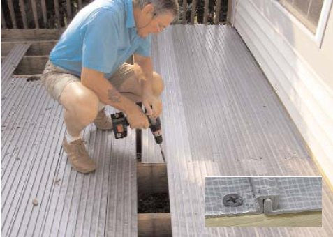 TI-ProBoard 4 Pieces 12"x95" Deck Shower Structural Underlayment Boards Flooring