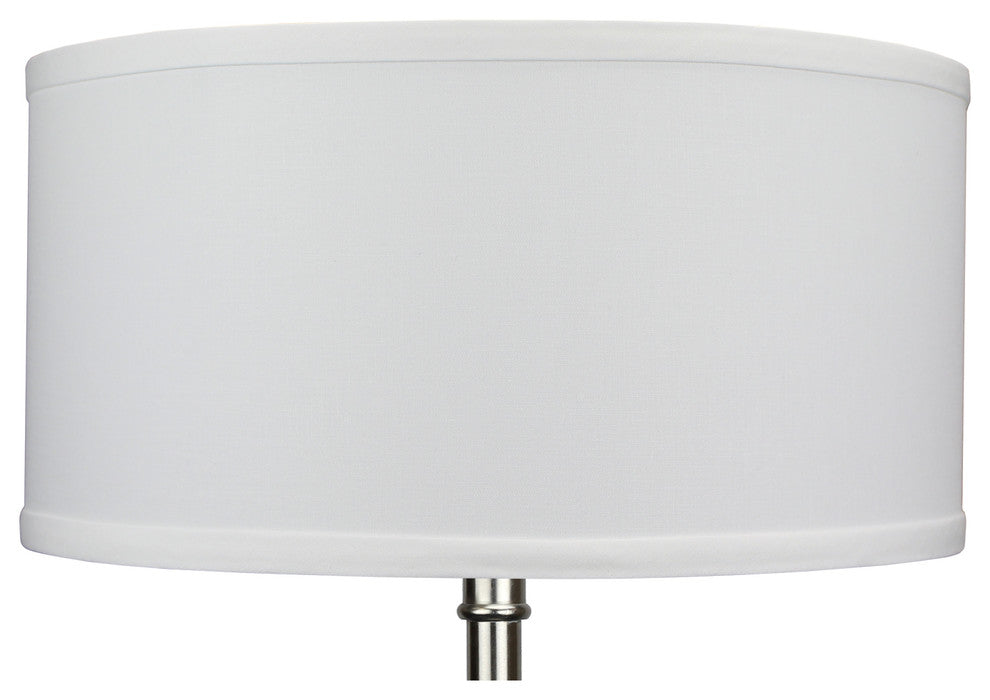 Fenchel Shades, 14"x14"x7" Spider Attachment Drum Lamp Shade, Linen