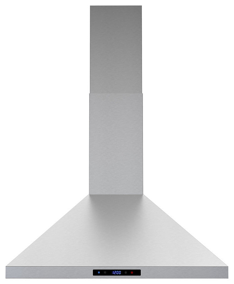 Streamline 30" Francesco Ducted Wall Mount Range Hood, Stainless Steel