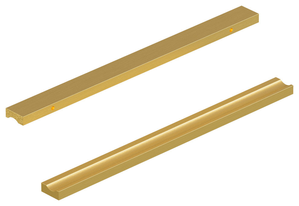 Dowell Series 3064 Handles, 10", 7.1" CTC, Golden, 3-Pack