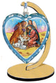 Hand Painted Scenic Glass Ornament Limited Edition Nativity