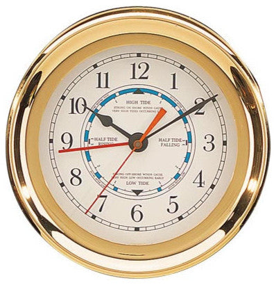 Brass Captain Tide Clock