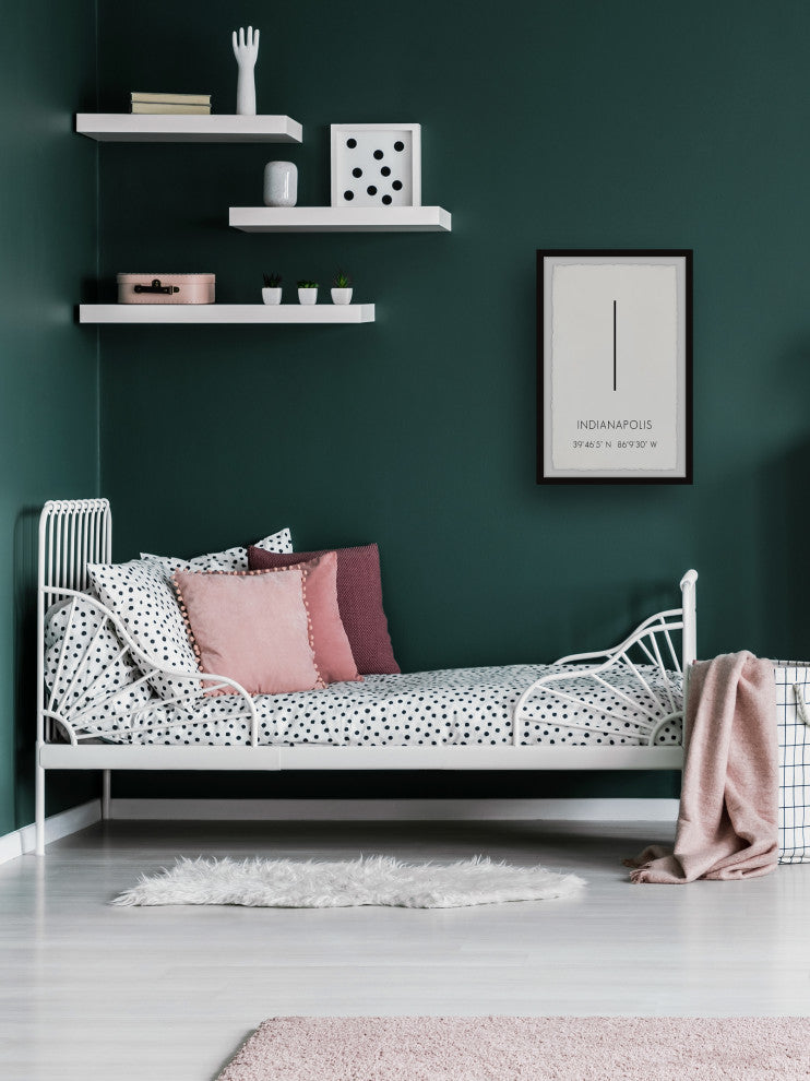 "I Indianapolis" Framed Painting Print, 16x24