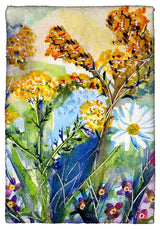 Wild Flowers Kitchen Towel - Two Sets of Two (4 Total)