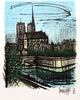 Bernard Buffet "Notre Dame" Lithograph