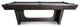 Kai 8' Slate Pool Table, Waxed Brown
