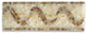 Mosaic Border Listello Tile Melody Onyx 4.7x13.4 Marble Polished, 1 piece