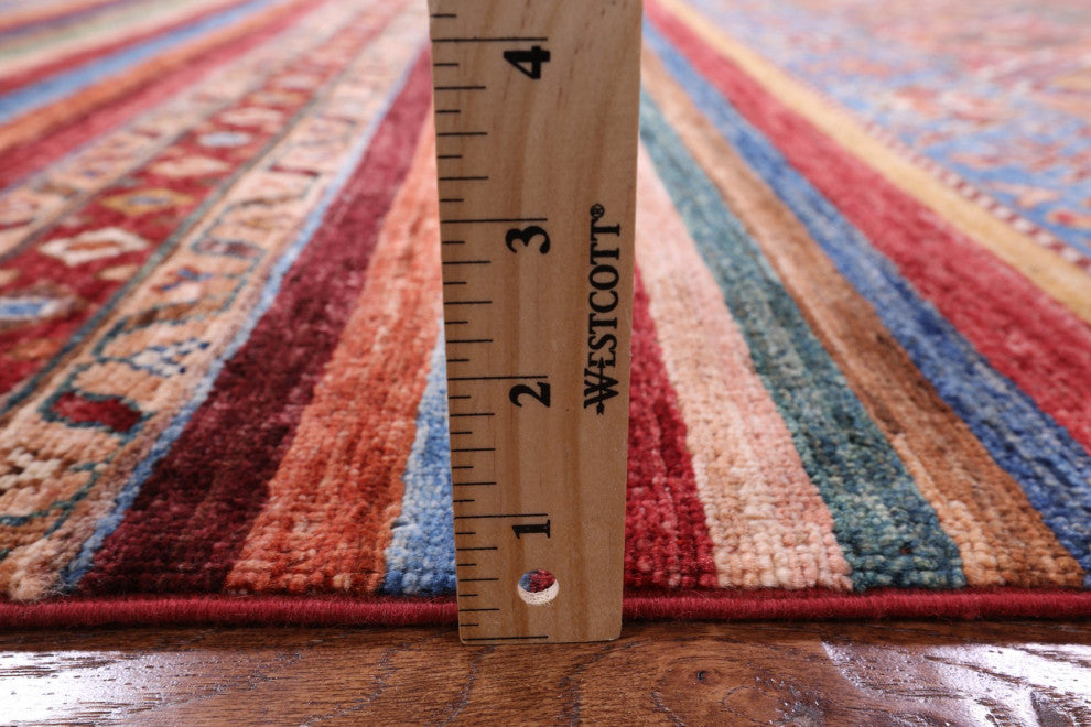 Super Kazak Khorjin Hand Knotted Rug 5' 1" X 6' 11" Q5670