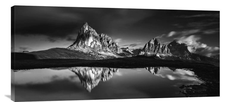 "Morning At Ra Gusela" Stretched Canvas Giclee by Lubos Balazovic, 30x14"