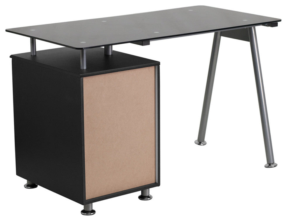Simple Computer Desk, Flanagan, Small