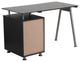 Simple Computer Desk, Flanagan, Small