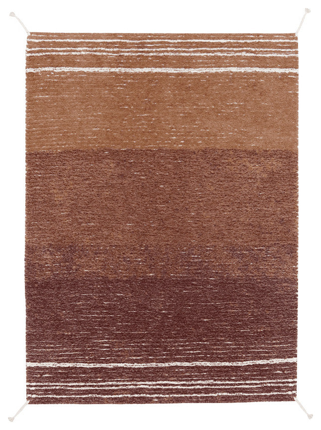 Reversible washable rug Twin Toffee