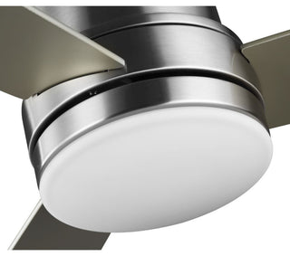 Trevina II Collection 44" 3-Blade Brushed Nickel Ceiling Fan