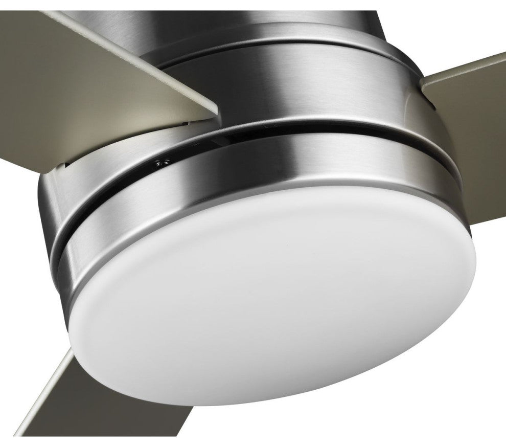 Trevina II Collection 44" 3-Blade Brushed Nickel Ceiling Fan
