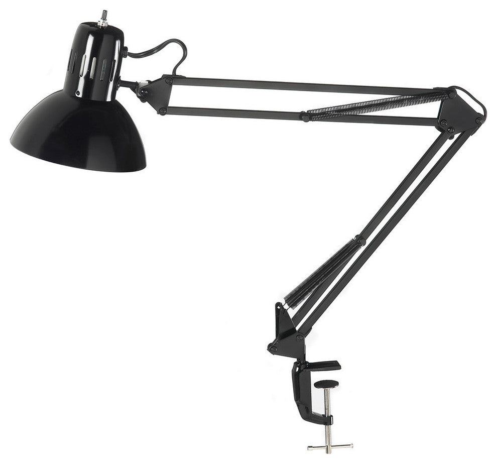 Dexter Clamp-on Task Lamp, Black
