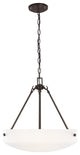 Sea Gull Kerrville 3-Light Pendant Bronze