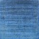 Ahgly Company Indoor Square Mid-Century Modern Area Rugs, 3' Square